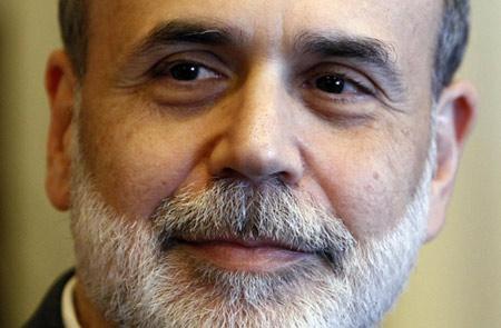 Federal&nbsp;Reserve&nbsp;Chairman&nbsp;Ben&nbsp;Bernanke&nbsp;looks&nbsp;up&nbsp;during&nbsp;his&nbsp;meeting&nbsp;with&nbsp;Senator&nbsp;Dick&nbsp;Durbin&nbsp;(D-IL)&nbsp;to&nbsp;discuss&nbsp;Federal&nbsp;Reserve&nbsp;policy&nbsp;and&nbsp;Bernanke's&nbsp;upcoming&nbsp;confirmation&nbsp;vote&nbsp;at&nbsp;Capitol&nbsp;Hill&nbsp;in&nbsp;Washington&nbsp;January&nbsp;25,&nbsp;2010.(Xinhua/Reuters&nbsp;Photo)