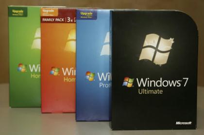 Copies&nbsp;of&nbsp;Microsoft&nbsp;Windows&nbsp;7&nbsp;are&nbsp;displayed&nbsp;in&nbsp;Redmond,&nbsp;Washington,&nbsp;Oct.&nbsp;22,&nbsp;2009.&nbsp;&nbsp;(Xinhua/Reuters&nbsp;Photo)