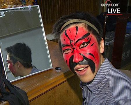 韩沛均的京剧脸谱——关公