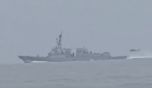 Iran warns US navy warships transiting Strait of Hormuz