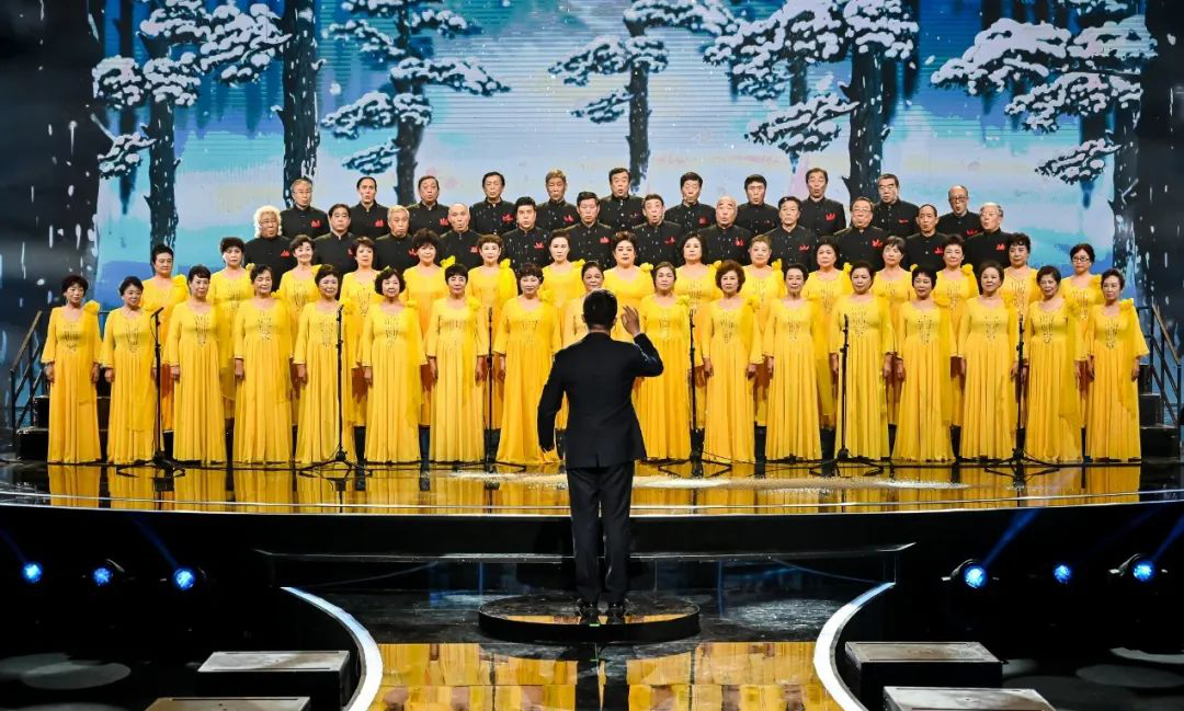 北京北大荒合唱团演出现场