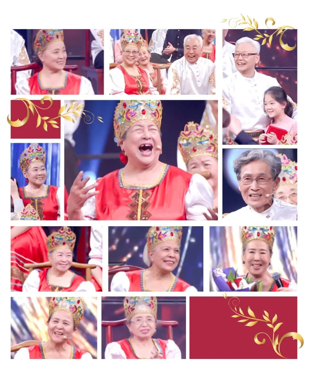 河北燕达老年合唱团团员笑迎“夕阳”