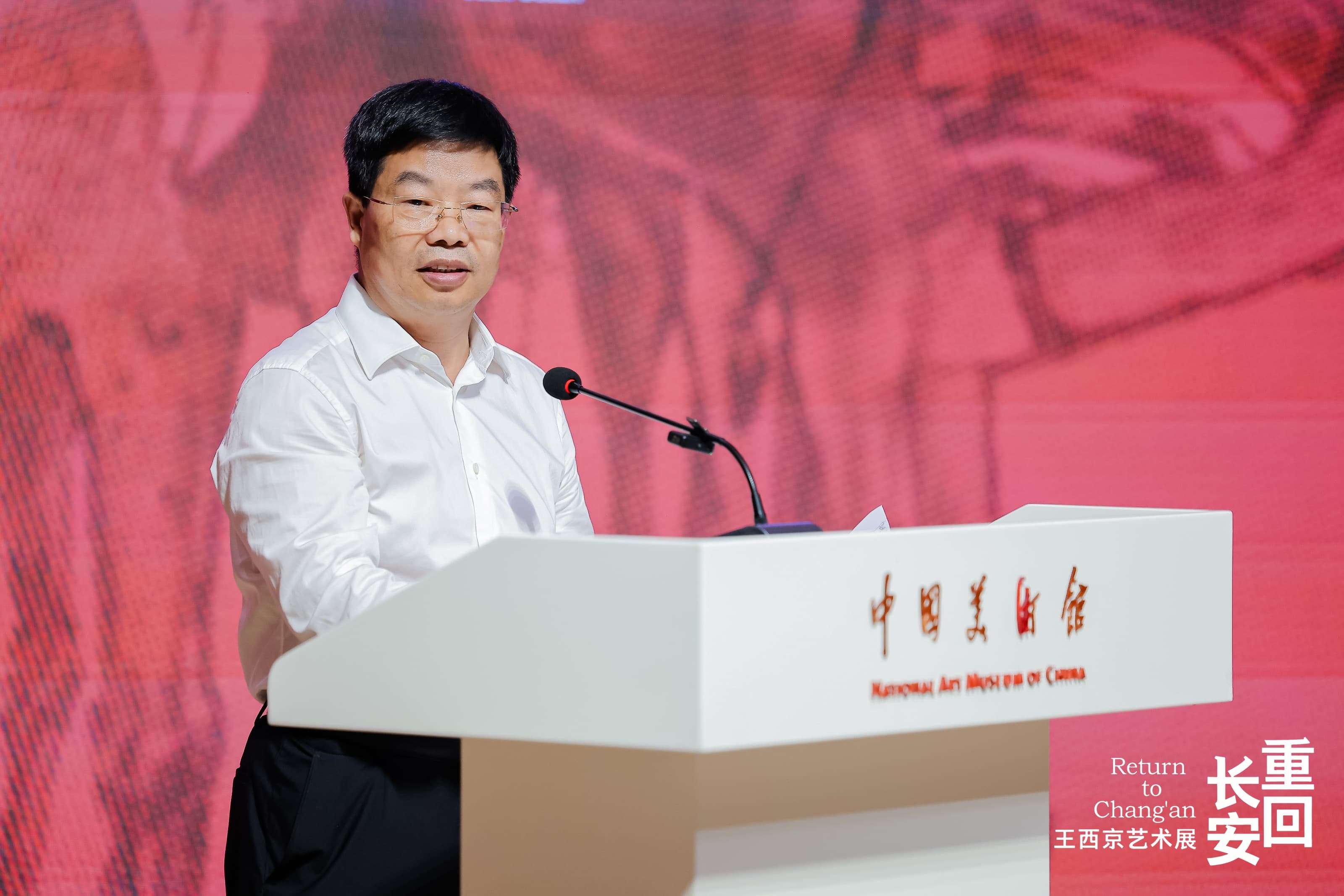 中共陕西省委宣传部副部长,省文联党组书记张琳 主持开幕式
