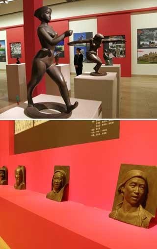 Photo&nbsp;taken&nbsp;at&nbsp;the&nbsp;exhibition&nbsp;in&nbsp;China's&nbsp;National&nbsp;Museum&nbsp;of&nbsp;Fine&nbsp;Arts