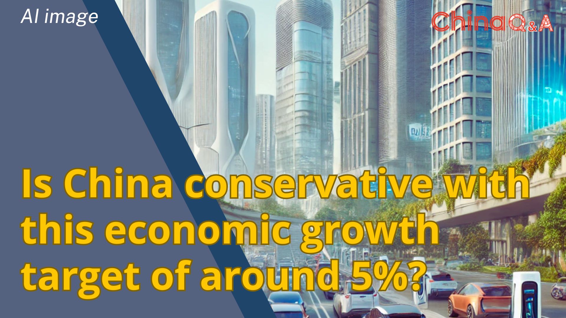 Is China conservative with economic growth target?