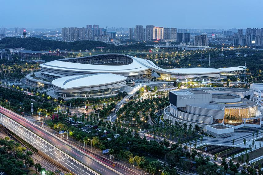 武汉市东西湖区最大的体育场馆&mdash;&mdash;武汉五环体育中心
