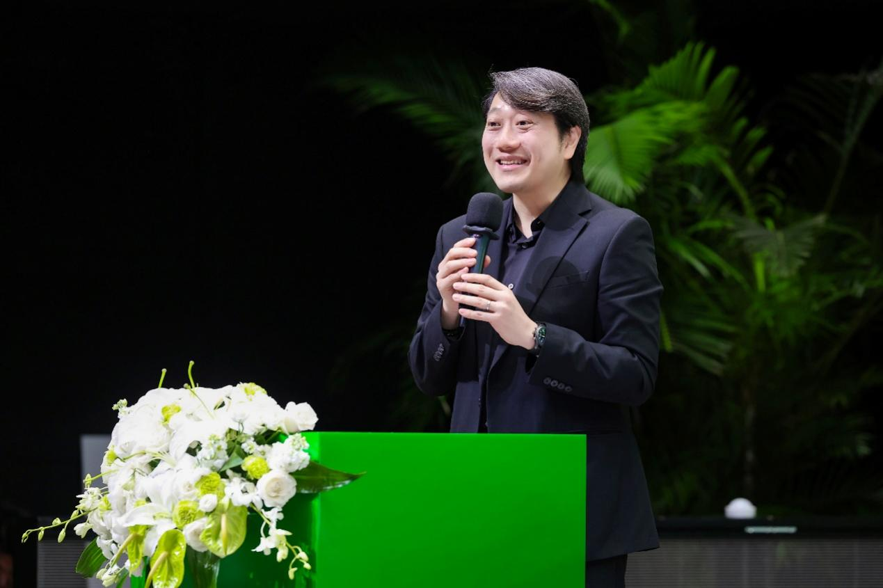 美纳里尼中国首席执行官陈家麟先生发言